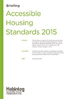 Download the accessible housing standards briefing