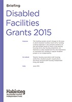 Download the Disabled Facilities Grants briefing