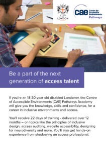 be a part of the next generation of access talent flyer