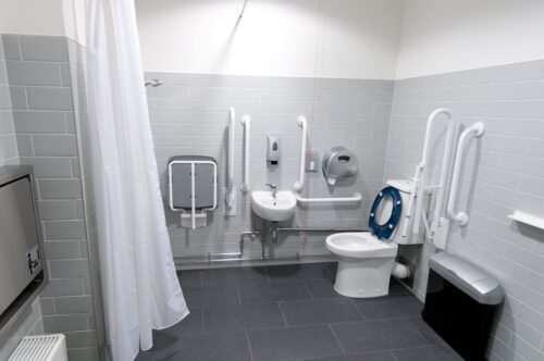 College Of Occupational Therapists wheelchair accessible shower room and toilet